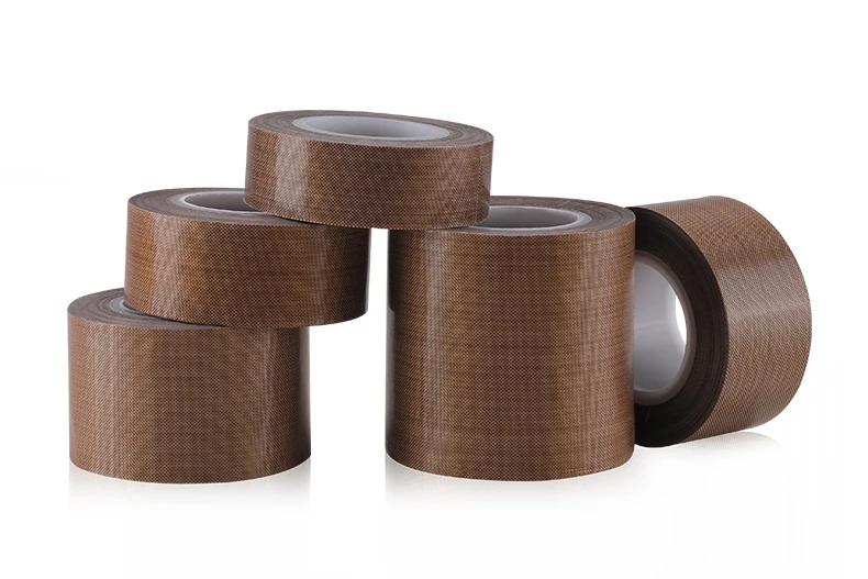 0.18mm 300 Degree High Temperature Resistance Adhesive Tape Cloth Heat Insulation Sealing Machine PTFE Tape