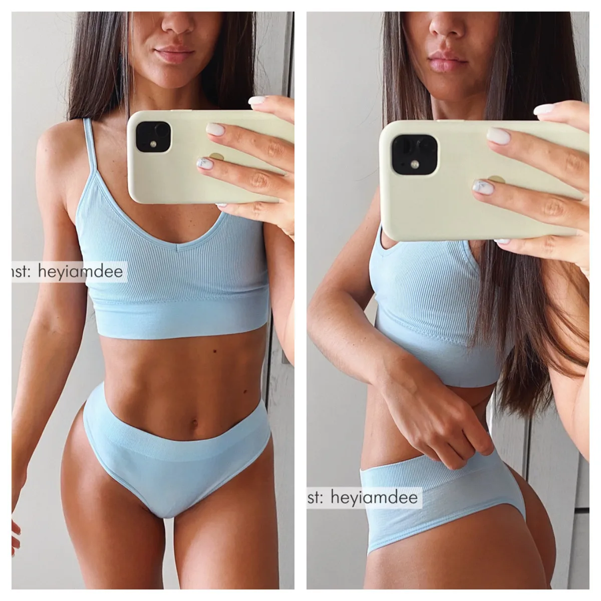 Women's Crop Top Ribbed Tube Top U-Back Comfort Bra Streetwear Camis Sexy Lingerie Seamless Underwear Sports Tank Bralette M-XL
