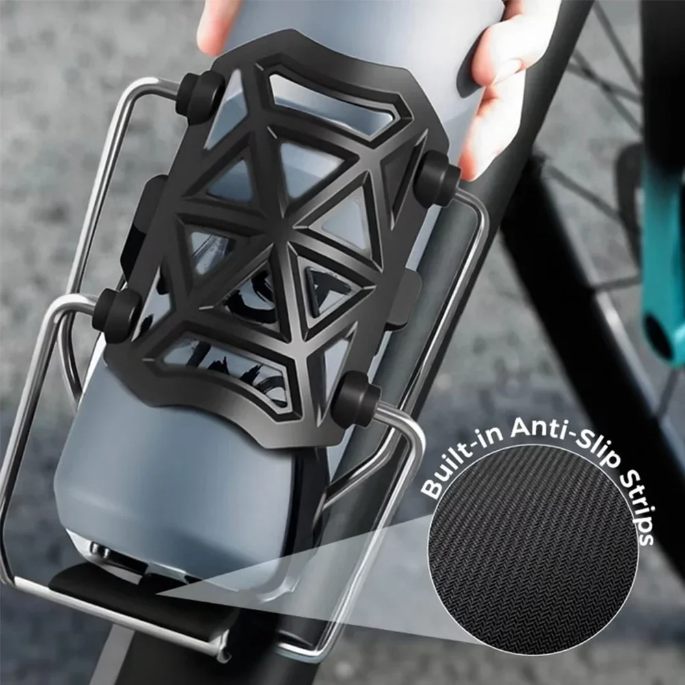 Universal Rotating Cycling Cup Holder for Bicycles Electric Bikes and Motorcycles No Drilling Required