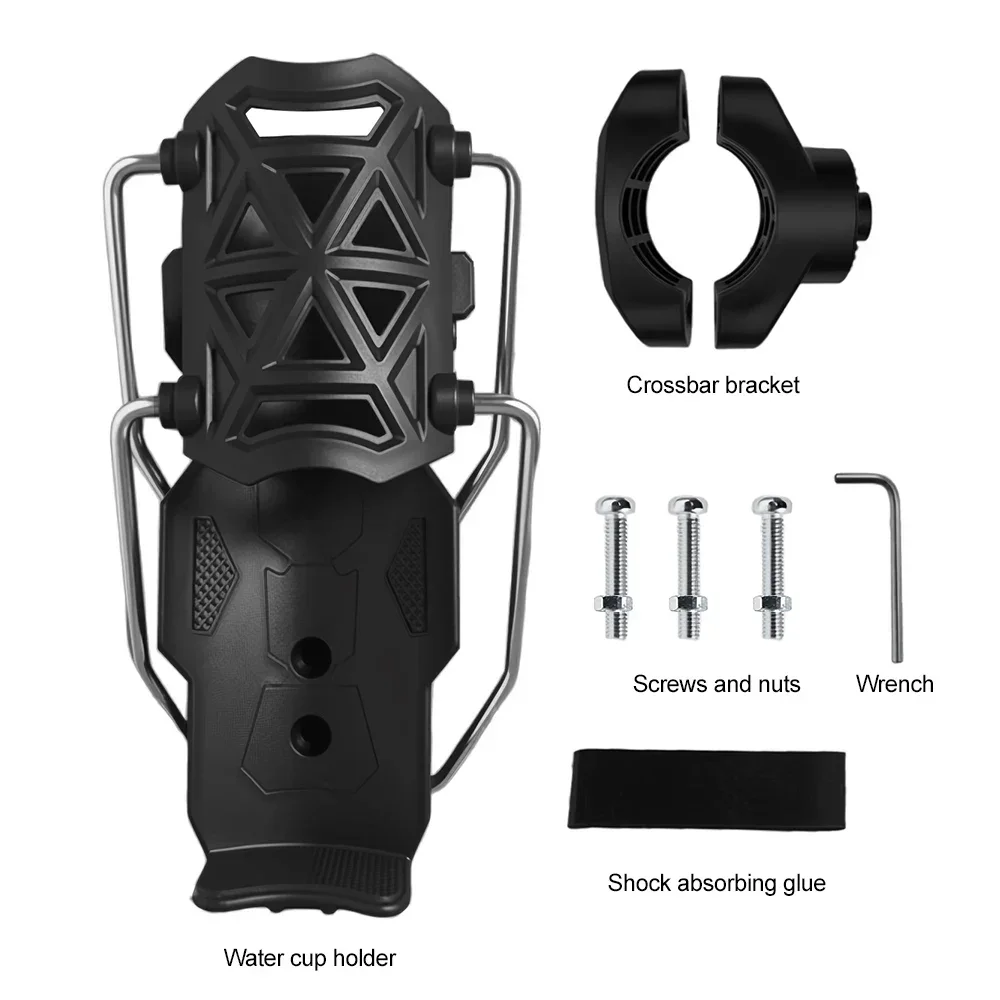Universal Rotating Cycling Cup Holder for Bicycles Electric Bikes and Motorcycles No Drilling Required