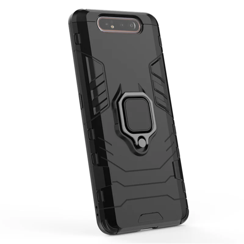 Armor Case For Samsung A80 Case Ring Stand Bumper Phone Back Cover For Samsung Galaxy A80 GalaxyA80 A 80 A805 SM-A805F A805F