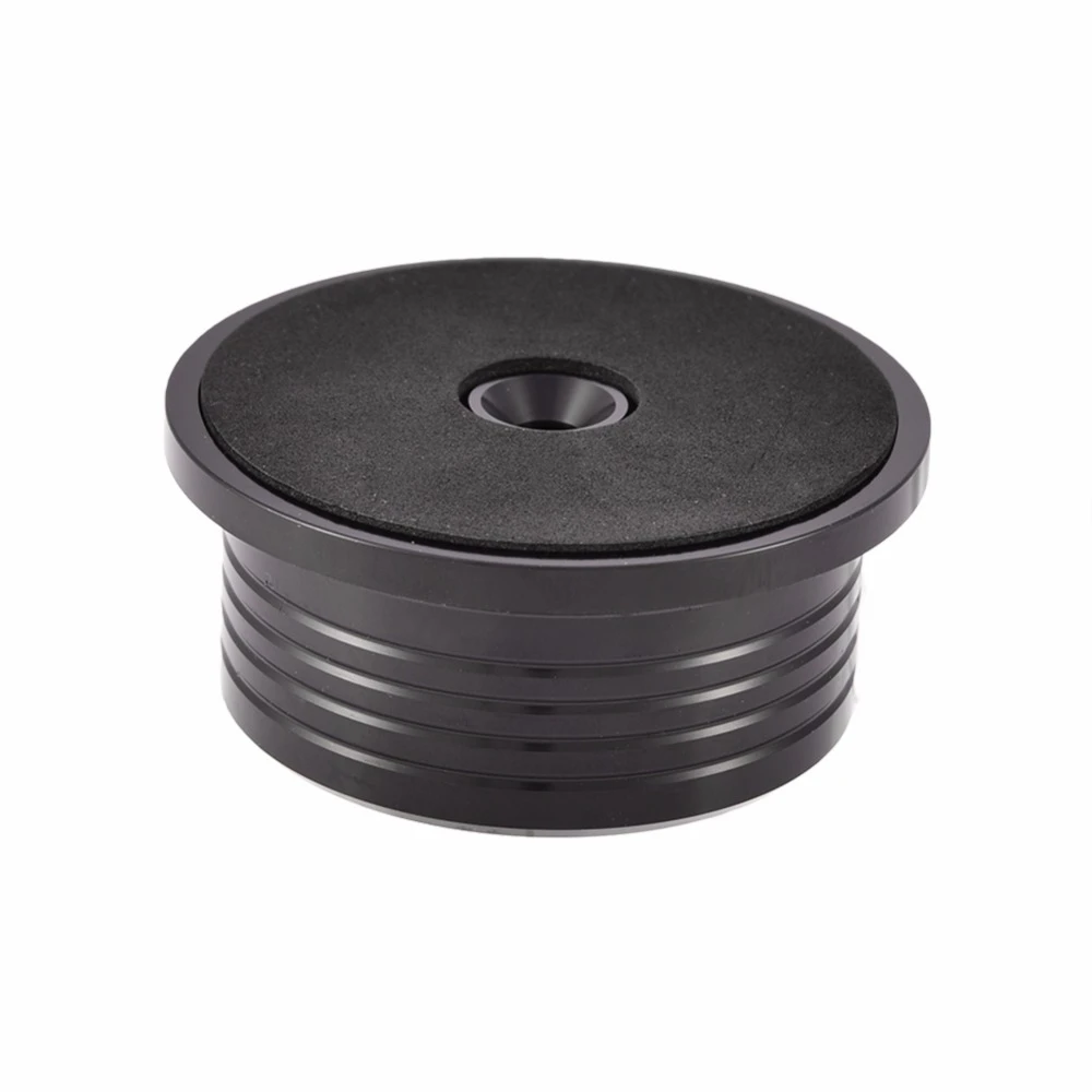 Universal 60Hz LP Vinyl Record Player Disc Turntable Stabilizer with Level Aluminum Alloy Weight Clamp Music Player