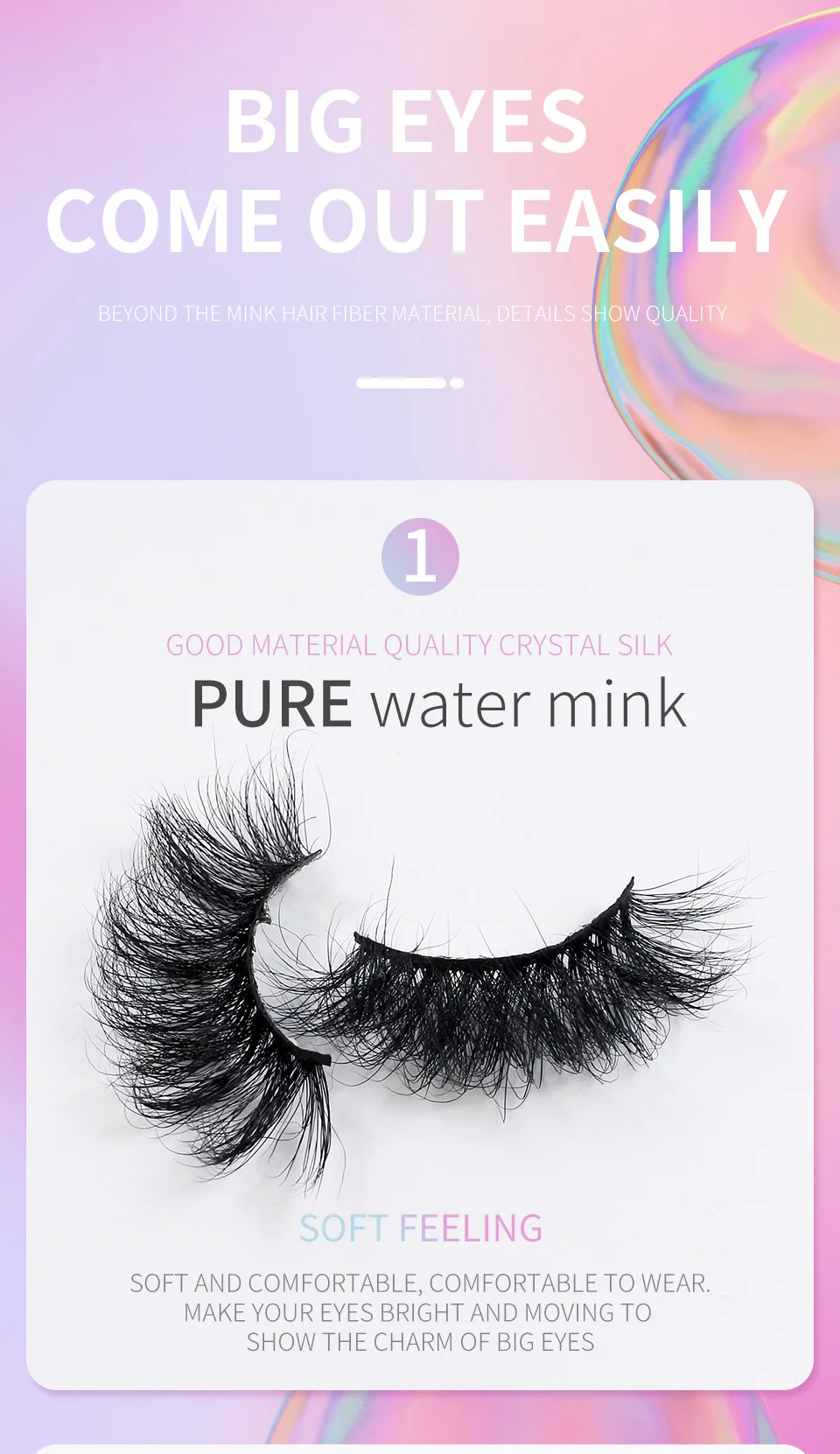 Mink Lashes Wholesale 5/10/30/50 Pairs 25mm Eyelashes Long Wispy Messy Fluffy Lashes Bulk Makeup 25 mm Mink Eyelashes