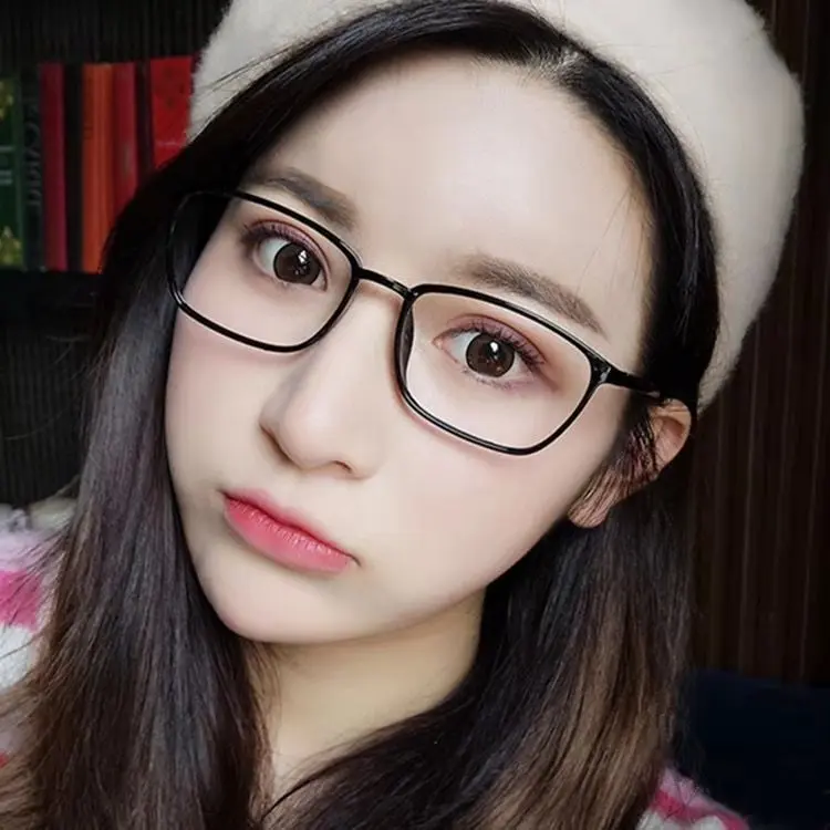 Simple style Computer Glasses pc Frame Women Men Anti Blue Light square Eyewear Blocking Glasses Optical Spectacle Eyeglass