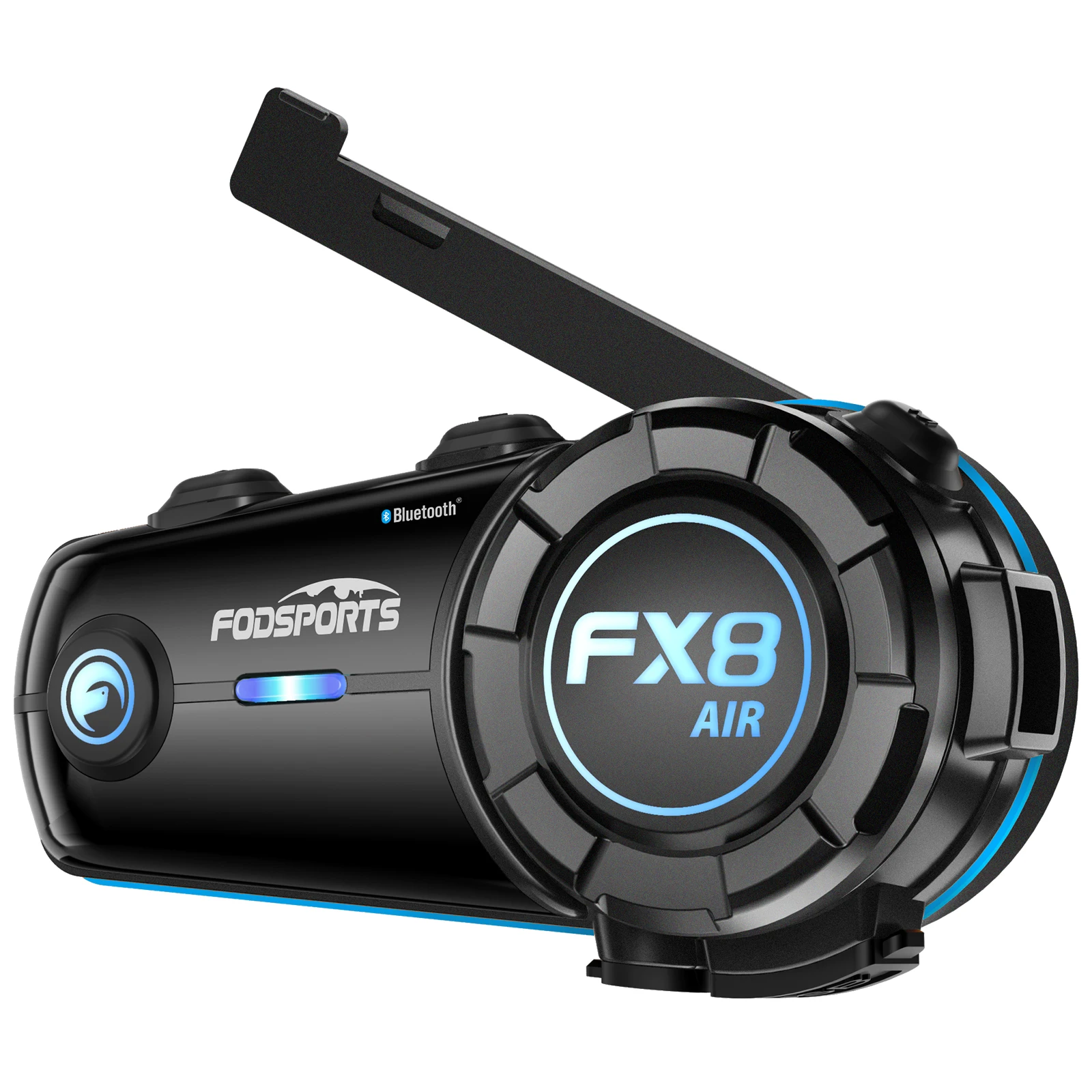 Fodsports FX8 Air Intercom Motorcycle Helmet Headset 4 Riders Bluetooth Headsets 1000m Moto Intercoms,Music Share,FM,Waterproof