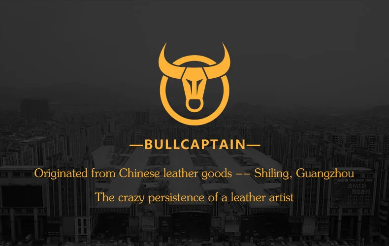 BULLCAPTAIN Fashion Quality Leather Small Summer Pouch Hook Design Waist Pack Bag Cigarette Case 6" Phone Pouch Waist Belt Bag