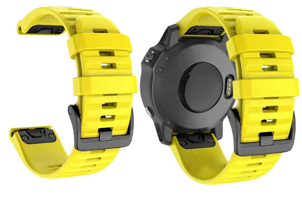 26 22 20mm Silicone Watchband for Garmin Fenix 8 51mm 43 47mm 7 7X 7S 5S 6S 6 6X Pro Plus 3HR 935 Smartwatch Wrist Strap Easyfit