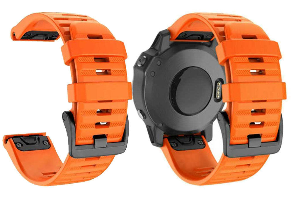 26 22 20mm Silicone Watchband for Garmin Fenix 8 51mm 43 47mm 7 7X 7S 5S 6S 6 6X Pro Plus 3HR 935 Smartwatch Wrist Strap Easyfit