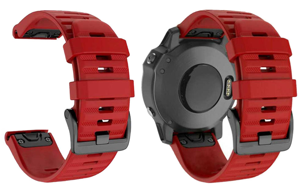 26 22 20mm Silicone Watchband for Garmin Fenix 8 51mm 43 47mm 7 7X 7S 5S 6S 6 6X Pro Plus 3HR 935 Smartwatch Wrist Strap Easyfit