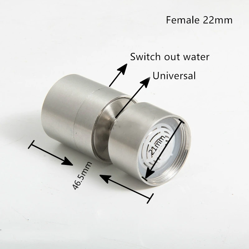 1pc Faucet Aerator F22mm/M24mm Swivel Multifunctional Eco-Friendly Water Saving Full Flow Spout Bubbler Filter Accessories