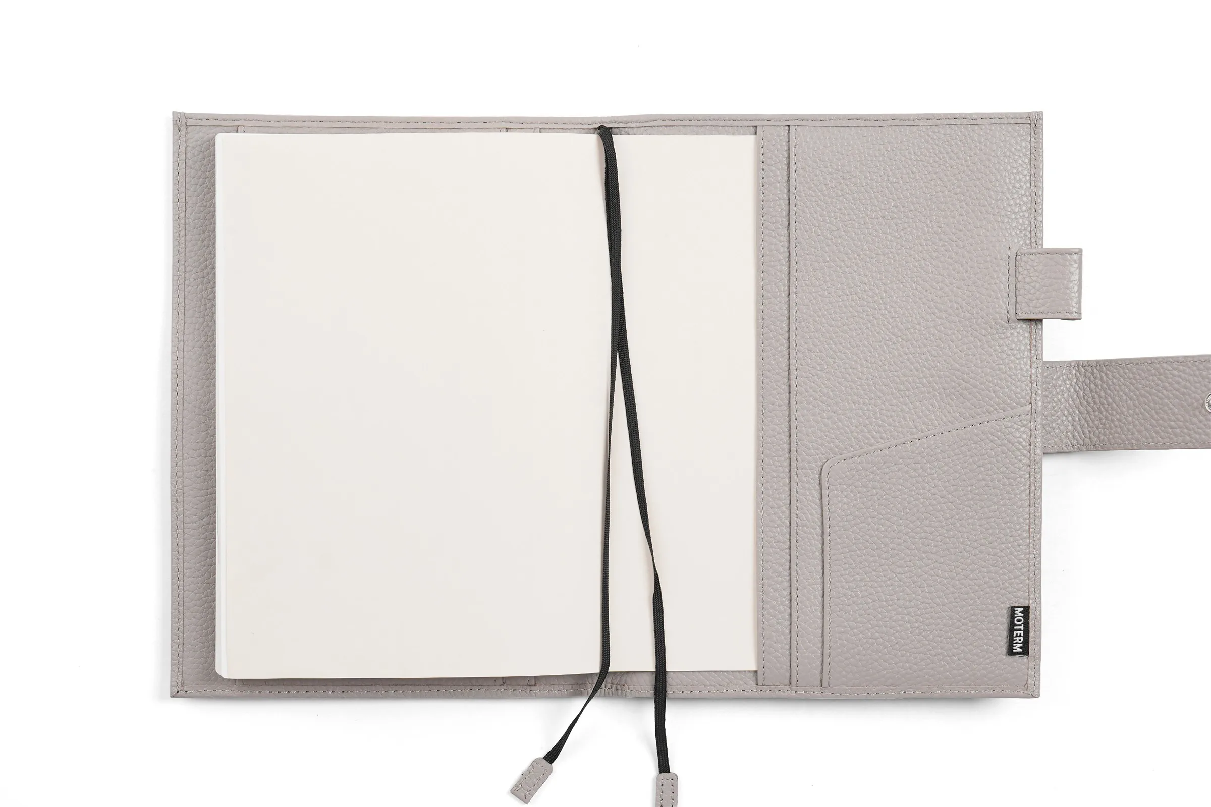 Moterm Original Series A5 Plus Cover for Hobonichi Cousin A5 Notebook Genuine Pebbled Grain Leather Planner Organizer Agenda