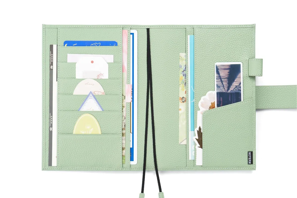 Moterm Original Series A5 Plus Cover for Hobonichi Cousin A5 Notebook Genuine Pebbled Grain Leather Planner Organizer Agenda