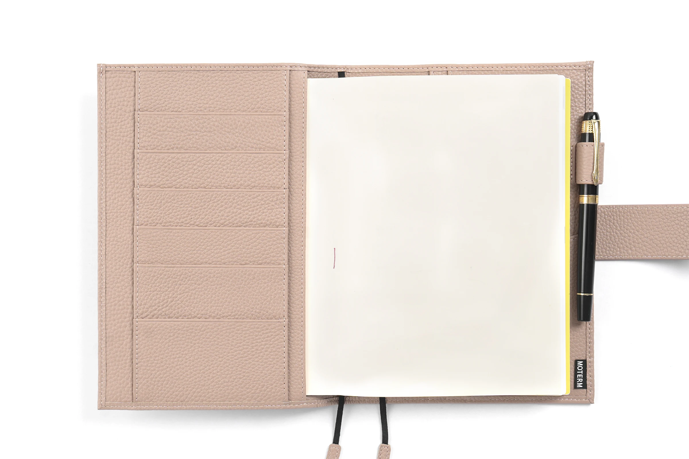 Moterm Original Series A5 Plus Cover for Hobonichi Cousin A5 Notebook Genuine Pebbled Grain Leather Planner Organizer Agenda