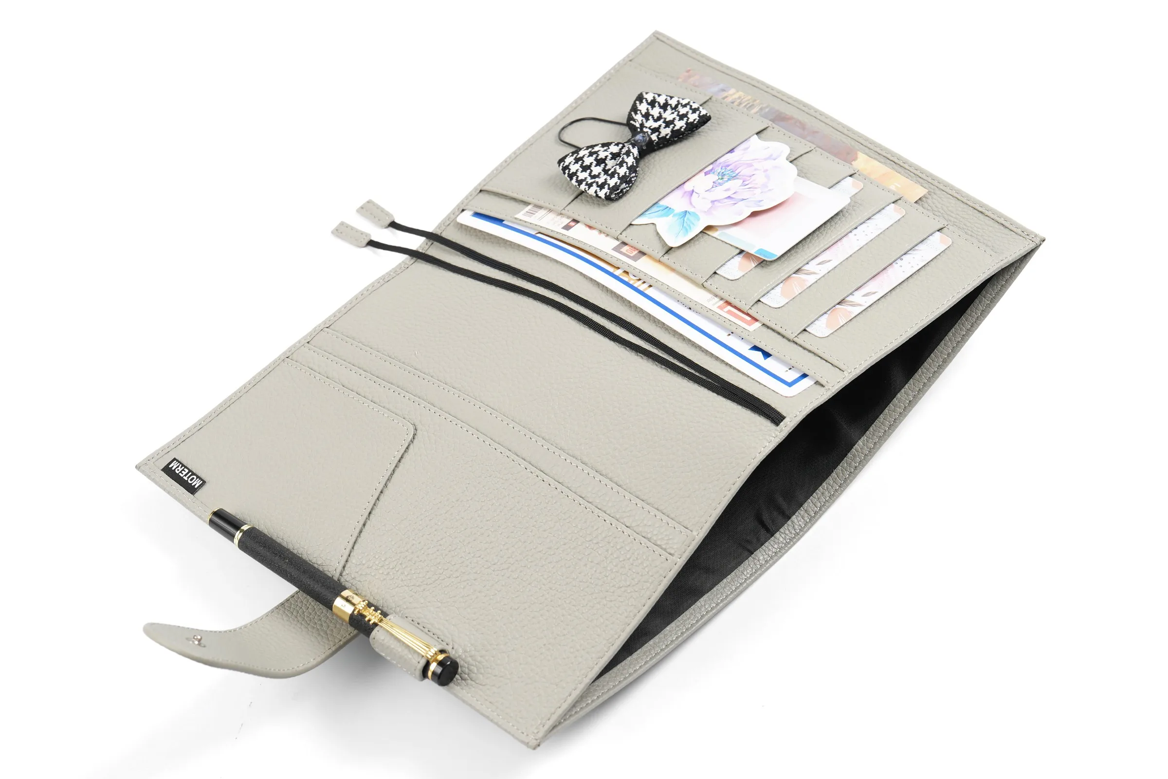 Moterm Original Series A5 Plus Cover for Hobonichi Cousin A5 Notebook Genuine Pebbled Grain Leather Planner Organizer Agenda
