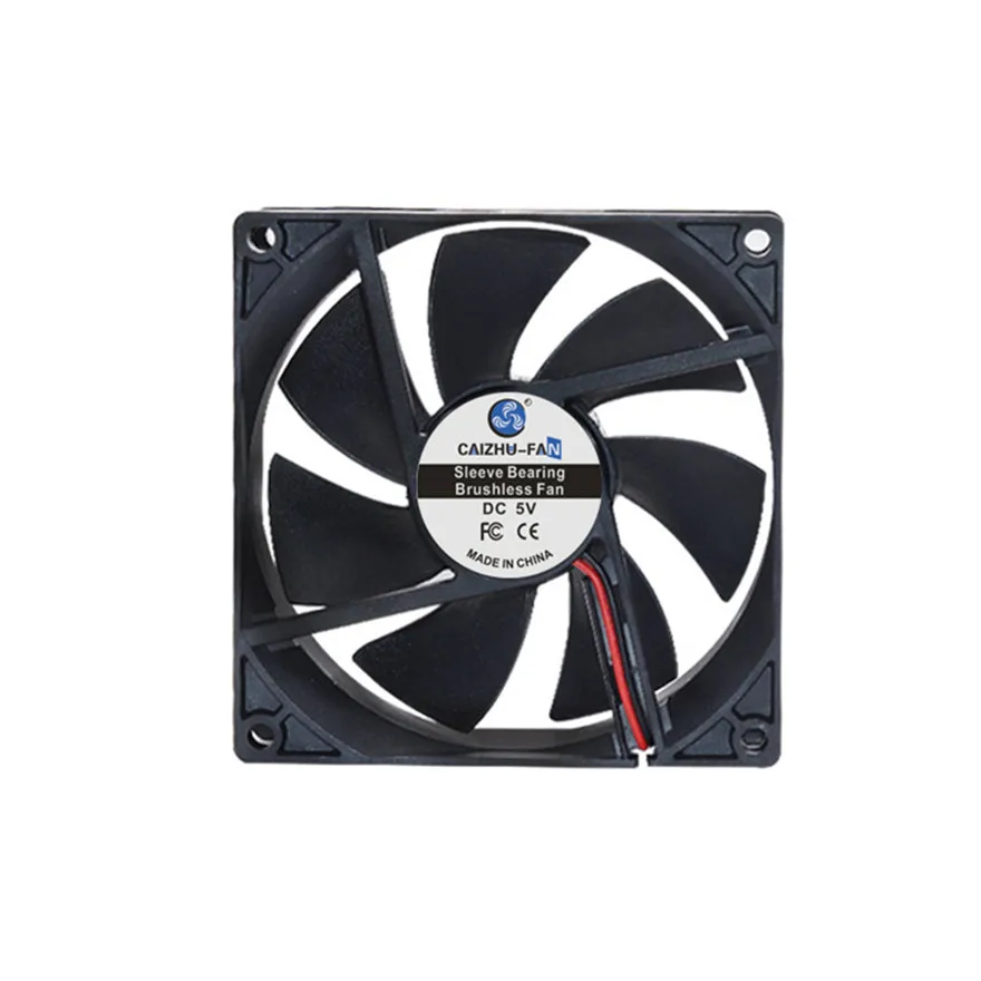 Dual Sleeve Bearing 90MM 9CM 9025 9225 CPU Fan 90x90x25MM DC 5V 12V 24V Computer Case Cooling Fan 2PIN