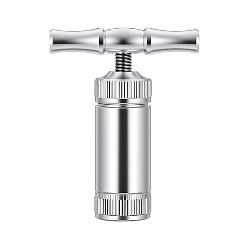 Metal Tobacco Herb Press Aluminum Compressor Pressure Spice Grinder Hand Crusher Smoking Accessories