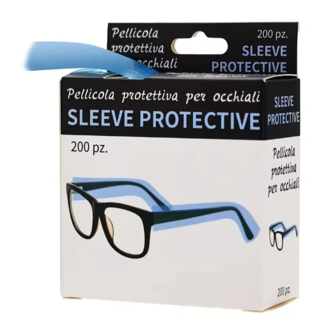 Disposable Hairdressing Eyeglass Leg Cover Hair Dye Styling Tools Glasses Accessories Dye Glass Cover Hair Dye Box Anti-staining