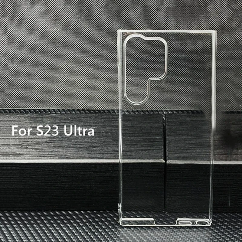 Hard Transparent Clear Phone Case For Samsung Galaxy S21 S20 S22 S23 S24Ultra S8 S9 S10 Plus Note 20 8 9 10 A52 A72 A53 A54 A24