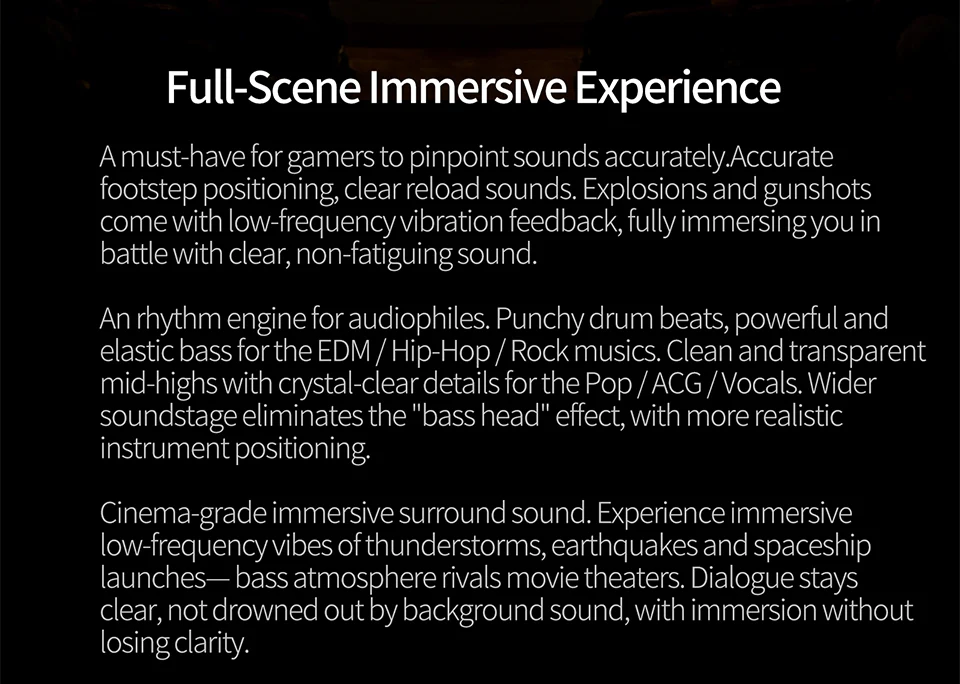 KZ Vibe X Low Frequency Vibration Earbuds HiFi Deep Bass Headset Stereo Sound In-Ear Earphones for Music Gaming