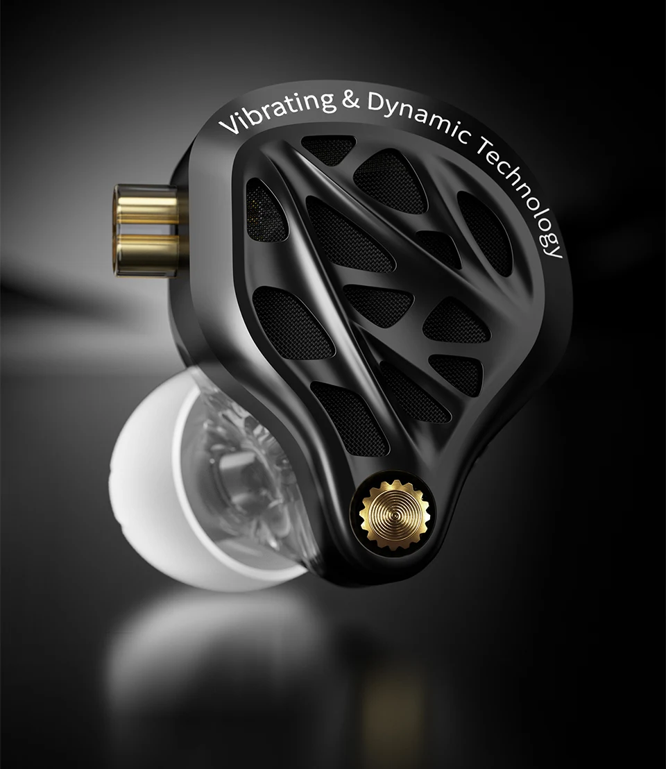 KZ Vibe X Low Frequency Vibration Earbuds HiFi Deep Bass Headset Stereo Sound In-Ear Earphones for Music Gaming