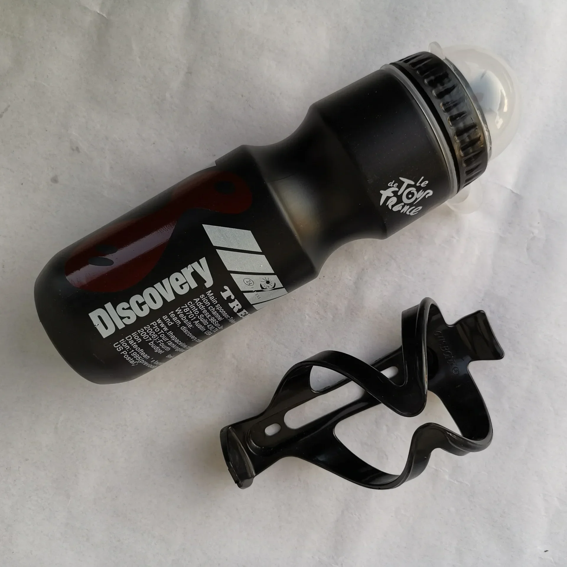 750ml Bicycle Waterbottle Mountain Road Bike Water Bottle Outdoor Cycling Kettle Portable with Bottle Holder Bike Accessory