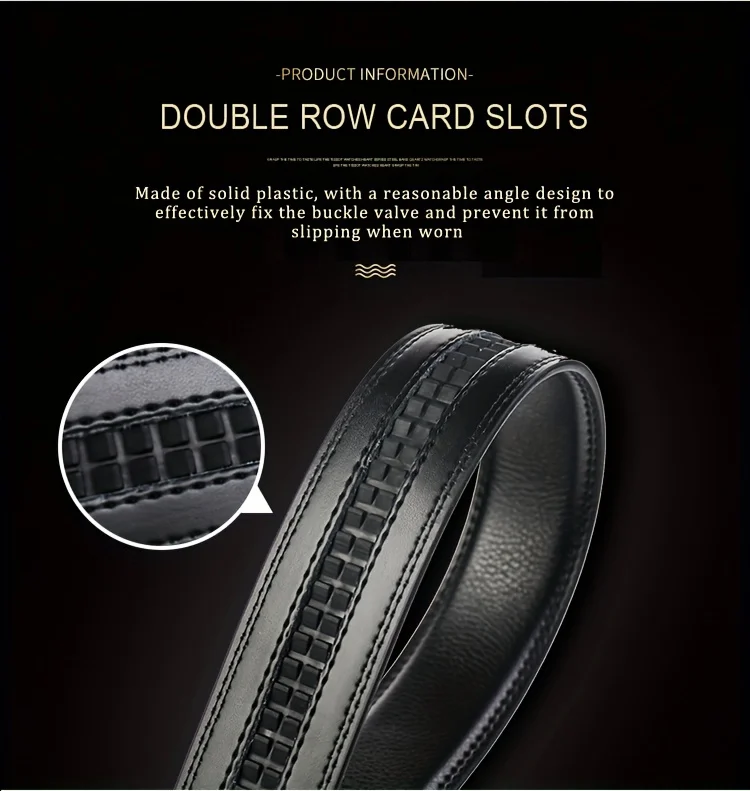 Luxury Designer 3.5cm Business Waistband Men's 105-140 150 160 170cm Plus Size Leather Belts Fashion Automatic Buckle Male Belt