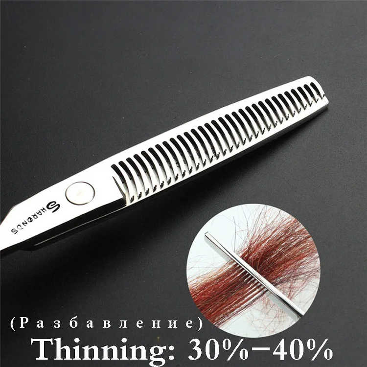 Sharonds 440c 6/7/7.5 Inch Haircut Thinning Scissors Professional Barber Shop Hairdressing Scissors Cutting Scissors Hair Shears