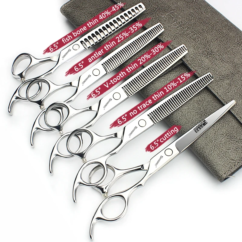 Sharonds 440c 6/7/7.5 Inch Haircut Thinning Scissors Professional Barber Shop Hairdressing Scissors Cutting Scissors Hair Shears