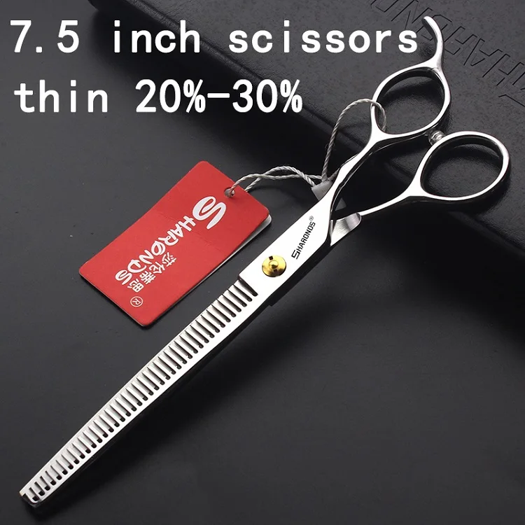 Sharonds 440c 6/7/7.5 Inch Haircut Thinning Scissors Professional Barber Shop Hairdressing Scissors Cutting Scissors Hair Shears