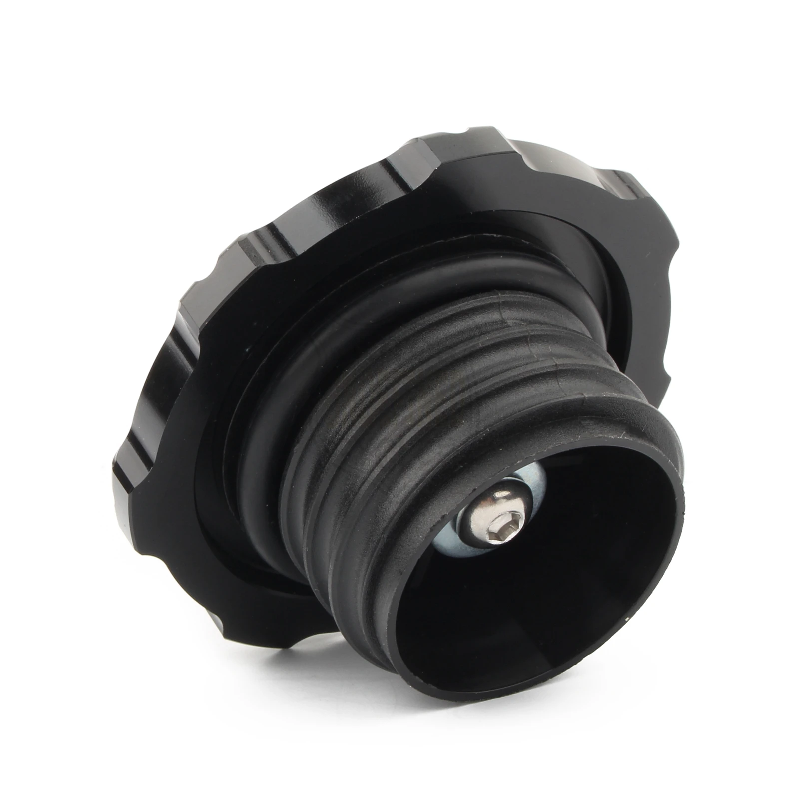 Motorcycle Gas Oil Fuel Tank Cap Cover Aluminum Vented For Harley Sportster XL883 1200 Dyna Softail Touring Road King FLHX FLH