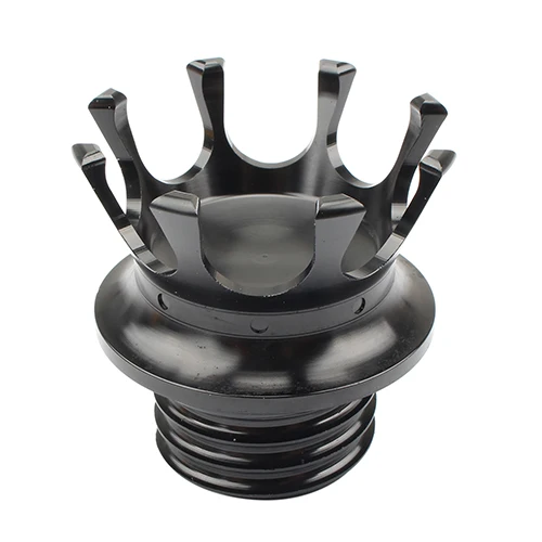 Motorcycle Gas Oil Fuel Tank Cap Cover Aluminum Vented For Harley Sportster XL883 1200 Dyna Softail Touring Road King FLHX FLH