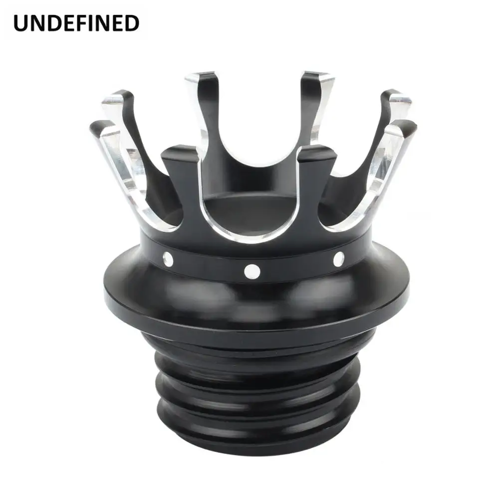 Motorcycle Gas Oil Fuel Tank Cap Cover Aluminum Vented For Harley Sportster XL883 1200 Dyna Softail Touring Road King FLHX FLH