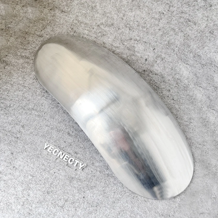 Motorcycle Aluminum Universal Unpainted Short Front Mudguard Fender Mud Guard Custom For Harley Touring Chopper Bobber