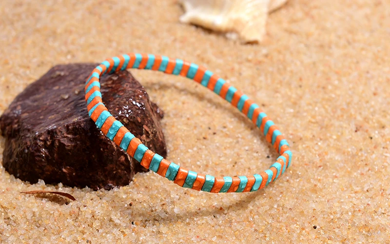 MOON GIRL Colorful Miyuki Bracelets for Women Trendy Charm Wrap Tila Delica Beads Boho Surf Pulseras Mujer Jewelry Dropshipping