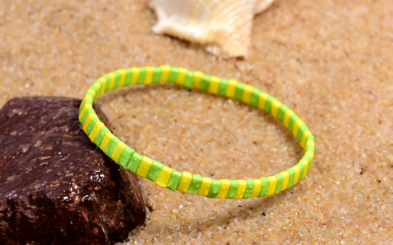 MOON GIRL Colorful Miyuki Bracelets for Women Trendy Charm Wrap Tila Delica Beads Boho Surf Pulseras Mujer Jewelry Dropshipping