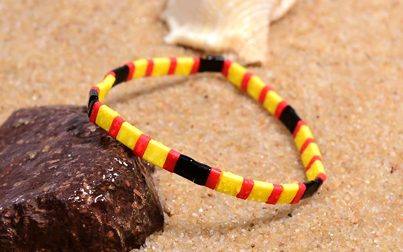MOON GIRL Colorful Miyuki Bracelets for Women Trendy Charm Wrap Tila Delica Beads Boho Surf Pulseras Mujer Jewelry Dropshipping