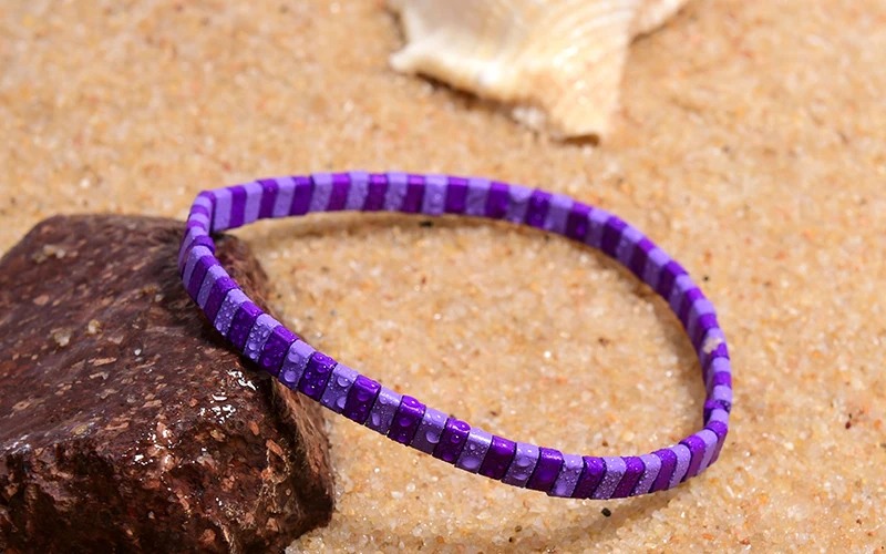 MOON GIRL Colorful Miyuki Bracelets for Women Trendy Charm Wrap Tila Delica Beads Boho Surf Pulseras Mujer Jewelry Dropshipping