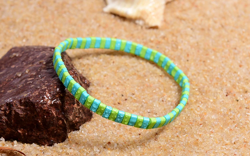 MOON GIRL Colorful Miyuki Bracelets for Women Trendy Charm Wrap Tila Delica Beads Boho Surf Pulseras Mujer Jewelry Dropshipping