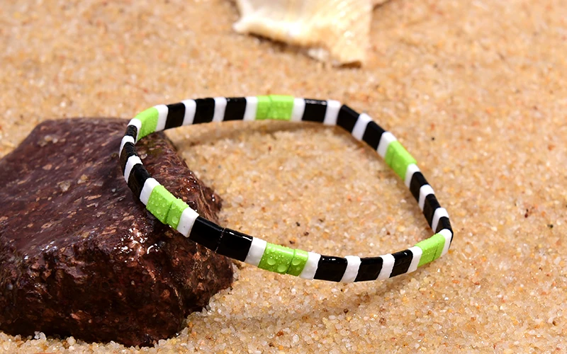 MOON GIRL Colorful Miyuki Bracelets for Women Trendy Charm Wrap Tila Delica Beads Boho Surf Pulseras Mujer Jewelry Dropshipping