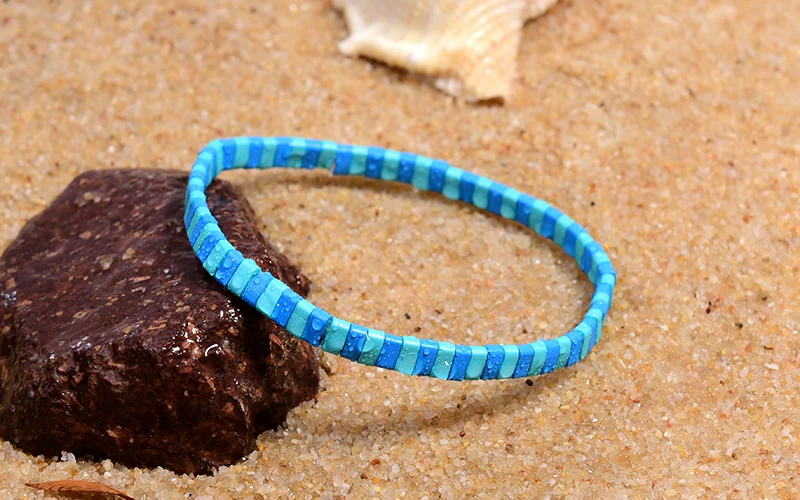 MOON GIRL Colorful Miyuki Bracelets for Women Trendy Charm Wrap Tila Delica Beads Boho Surf Pulseras Mujer Jewelry Dropshipping