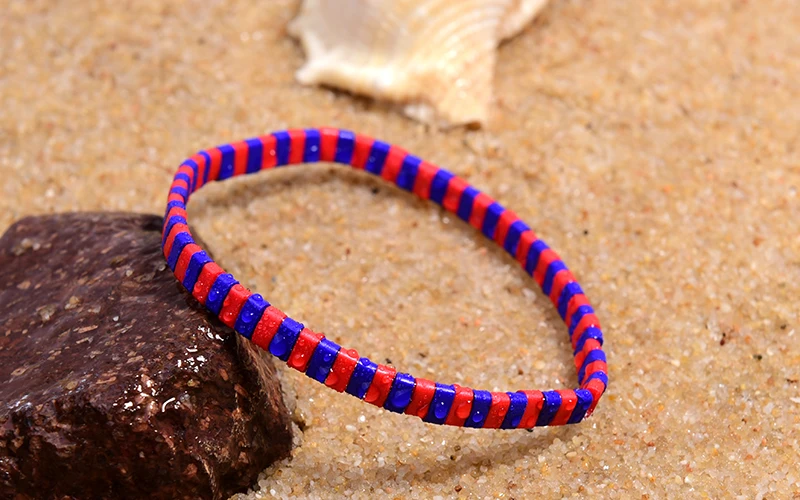 MOON GIRL Colorful Miyuki Bracelets for Women Trendy Charm Wrap Tila Delica Beads Boho Surf Pulseras Mujer Jewelry Dropshipping