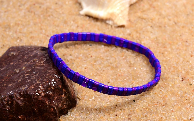 MOON GIRL Colorful Miyuki Bracelets for Women Trendy Charm Wrap Tila Delica Beads Boho Surf Pulseras Mujer Jewelry Dropshipping