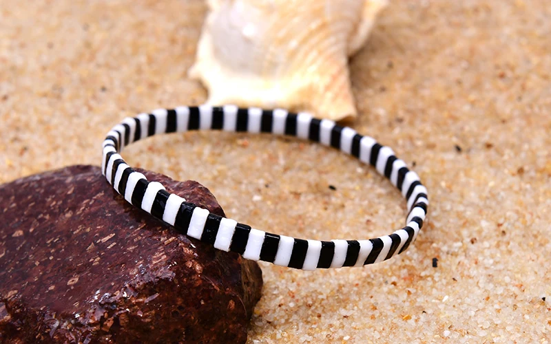 MOON GIRL Colorful Miyuki Bracelets for Women Trendy Charm Wrap Tila Delica Beads Boho Surf Pulseras Mujer Jewelry Dropshipping