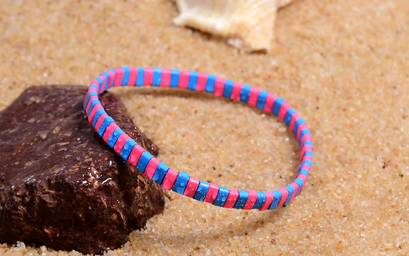 MOON GIRL Colorful Miyuki Bracelets for Women Trendy Charm Wrap Tila Delica Beads Boho Surf Pulseras Mujer Jewelry Dropshipping