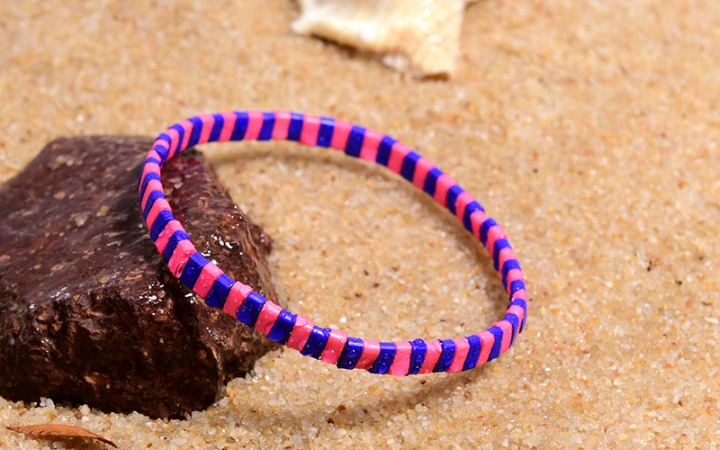 MOON GIRL Colorful Miyuki Bracelets for Women Trendy Charm Wrap Tila Delica Beads Boho Surf Pulseras Mujer Jewelry Dropshipping