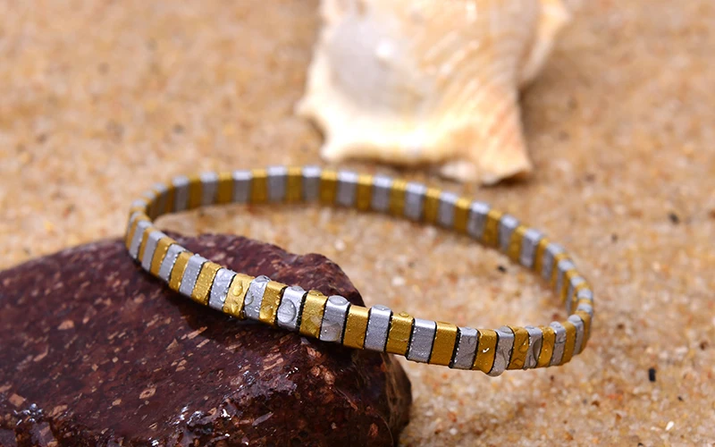 MOON GIRL Colorful Miyuki Bracelets for Women Trendy Charm Wrap Tila Delica Beads Boho Surf Pulseras Mujer Jewelry Dropshipping