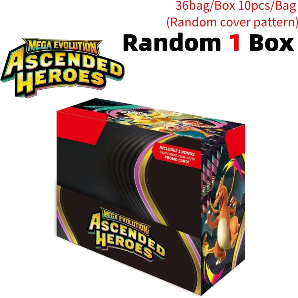 NEW pokémon TCG Booster Rare Trading Cards for Collection Gift Mega Evolution Ascended Heroes Phantasmal Flames Collection Cards