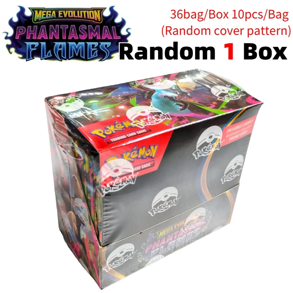 NEW pokémon TCG Booster Rare Trading Cards for Collection Gift Mega Evolution Ascended Heroes Phantasmal Flames Collection Cards