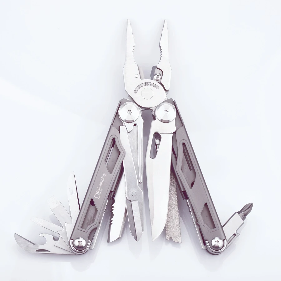 Daicamping DL30 DL301 DL7 Outdoor Camping EDC Plier Set Multifunctional Multitools Hand Multi Tool Folding Multi-tool Kit