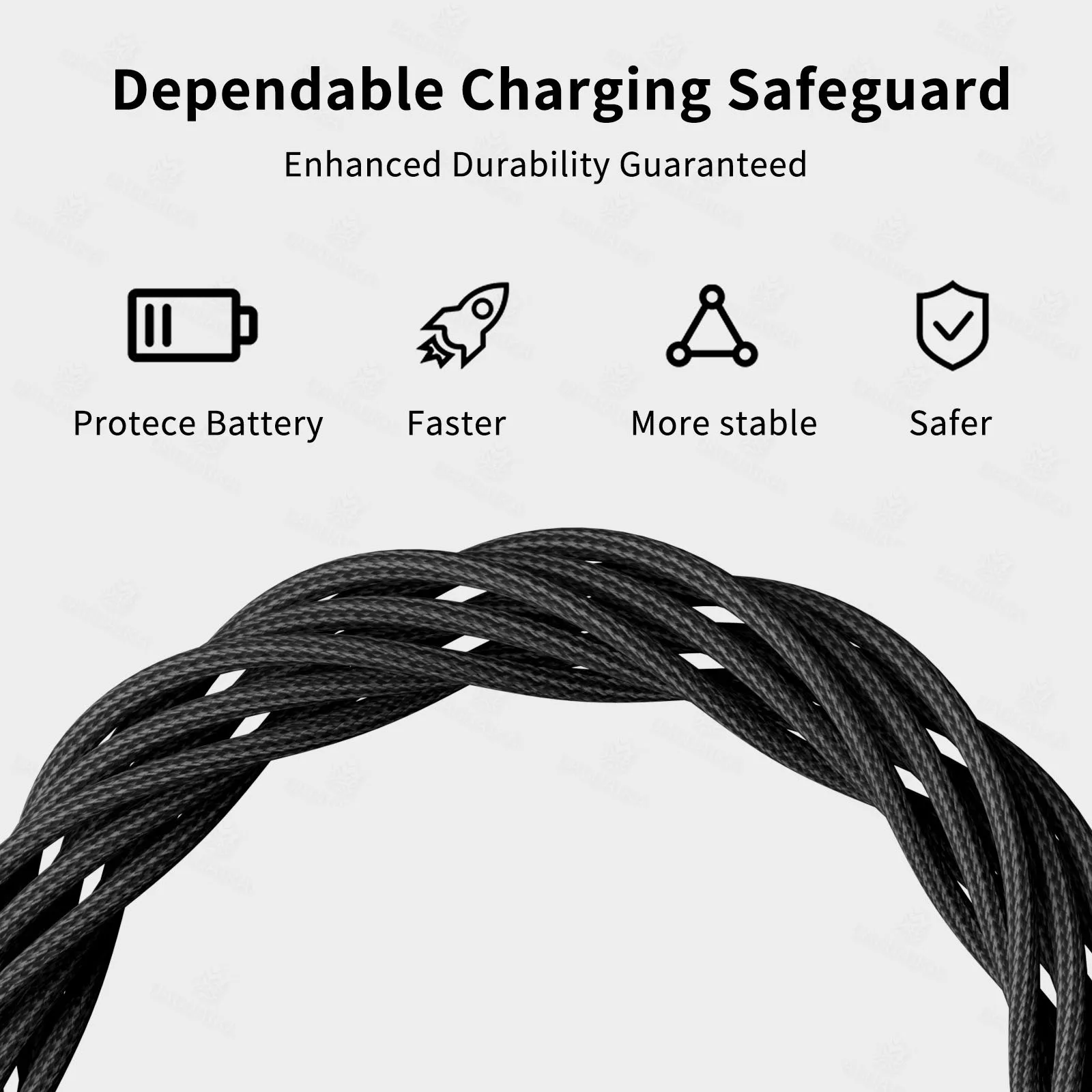 ASUS Thunderbolt 5 Cable 80Gbps PD 240W Data Cable Fast Charging 8K60Hz Type-C Cable for MacBook, iPad, iPhone, and Android